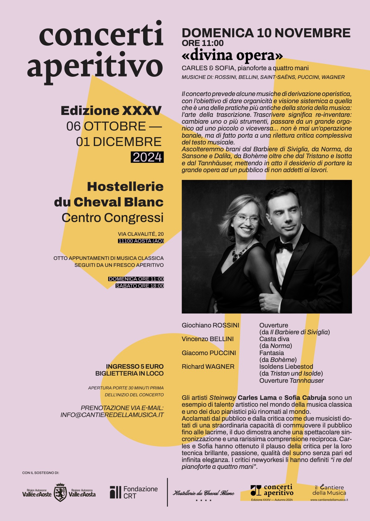 concerto 10 nov